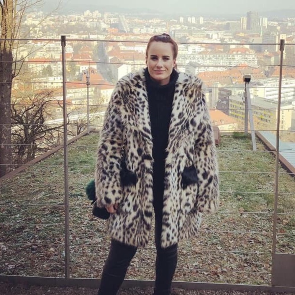 Rachel Roy Fur Coat